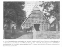 Der Hof Klausing (heute Meyer-Huelsmann) in Osterdamme um 1908; dieser Hof wurde als clawesinge erwe 1180 erstmalig erwhnt - the Klausing farm (today Meyer-Huelsmann) in Osterdamme around 1908; this farmplace was as clawesinge erwe 1180 for the first time mentioned; Quelle/source: FRIEMERDING, MIGOWSKI: Damme im Kaiserreich