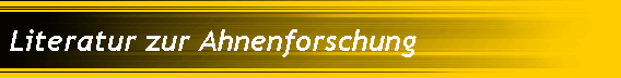 Literatur zur Ahnenforschung