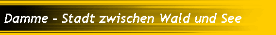 Damme - Stadt zwischen Wald und See