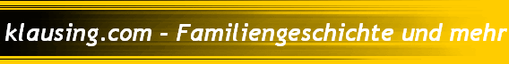 klausing.com - Familiengeschichte und mehr